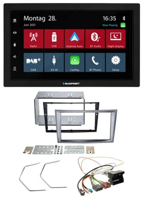 Blaupunkt MP3 Bluetooth DAB 2DIN USB Autoradio für Opel Antara Astra H Zafira B - Bild 1 von 4