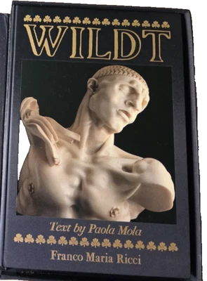 Signed Franco Maria Ricci Wildt Marble Art Book Numbered (#184) 1991 1st Edition - Imagem 1 de 4