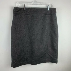 Gonna donna Banana Republic taglia 10 nera beige con zip posteriore - Foto 1 di 6