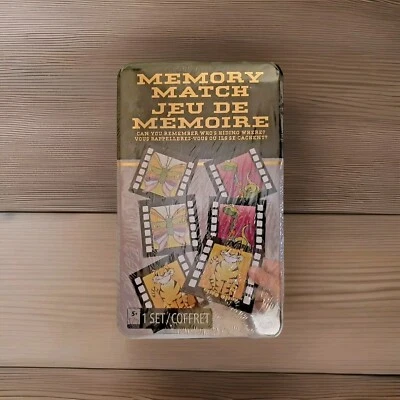 Spin Master Memory Match Game With Metal Tin, Factory Sealed! - Image 1 of 4