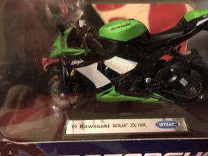 川崎welly 1 18 比例压铸摩托车和全地形四轮车 Ebay