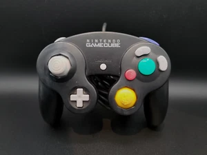 Genuine Official Nintendo GameCube Controller Black - DOL-003 - Picture 1 of 4