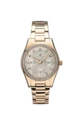 Accurist Ladies Rose Gold Plated Bracelet Watch 8242 - image 1 of 3