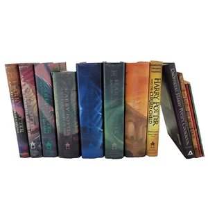 Komplettes 1. Auflage US Harry Potter Hardcover Buch Set 1-7 mit 4 Bonusbüchern - Bild 1 von 23
