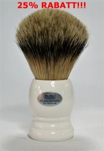 XXL Pennello da Barba - Sonderangebot - Hans Baier Tasso Punte D'Argento 26mm - Foto 1 di 2