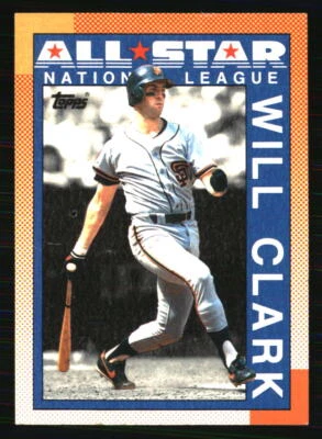 Will Clark 1990 Topps #397 BASEBALL Card - Image 1 of 2