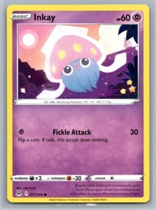 Inkay 77/196 Lost Origin Common Pokémon TCG 2022 - Picture 1 of 2