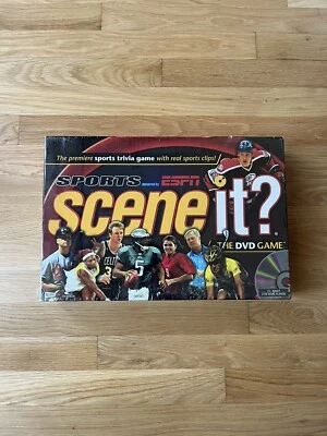 NEW. UNOPENED. Scene It? Sports Powered By ESPN. The DVD Game. - Image 1 of 2