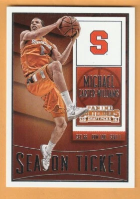 Michael Carter-Williams Syracuse Orange 2015-16 Contenders Draft Picks #70 - Image 1 of 2