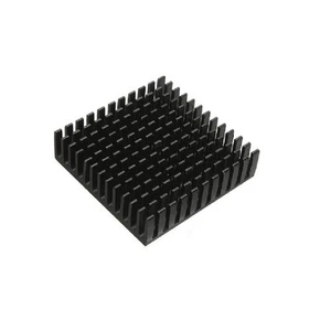 Waschbecken Aluminium 43x40x8mm Aufkleber CPU Tabs Prozessor VGA Kühlung - Zdjęcie 1 z 1