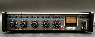 Shure M267 4 Channel Audio Professional Microphone Mixer - Image 1 of 4