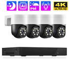 Camcamp 4K 8CH NVR 8MP Pan-Tilt PoE Security Camera System Home Spotlight CCTV