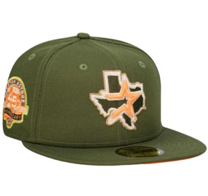 Houston Astros New Era 59FIFTY Exclusive 45th Anniversary Hunt Fitted Hat 7 1/2 - Picture 1 of 12