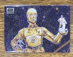 2021 Topps Chrome Star Wars Galaxy Base 1-100 Singles - You Pick