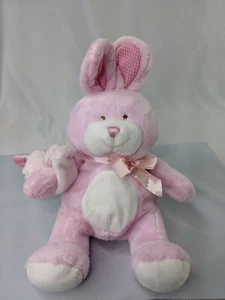 Walmart Conejo Rosa Peluche Conejito 12 Pulgadas Sonajero Pulsera Juguete Animal de Peluche - Imagen 1 de 7