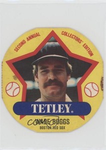 1989 Tetley Tea Discs Wade Boggs #7 HOF