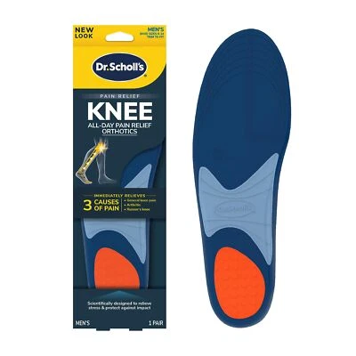 Palmilhas para alívio da dor no joelho do Dr Scholl para suporte à osteoartrite do joelho do corredor - Imagem 1 de 4