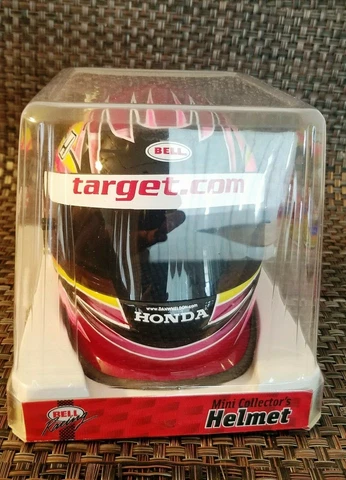 Dan Wheldon Mini Helmet Target / Honda Rare & Brand New Cover