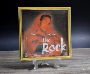 The Rock WWF Foto Kopie im Rahmen Carnival Prize Norman James World Wrestling - Bild 1 von 8