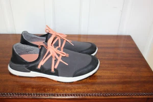 OLUKAI AZUL MARINO CON CORDONES NARANJAS EXCELENTES ZAPATOS CÓMODOS TALLA CON 9 USADOS EN EXCELENTE ESTADO - Imagen 1 de 10