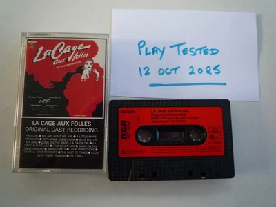 La Cage Aux Folles - Broadway Musical: Original Cast Recording (Cassette, 1983) - Image 1 of 2