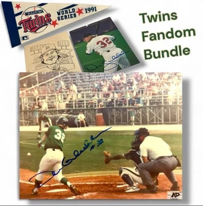 DAN GLADDEN AUTOGRAPHED SIGNED TWINS 8X10 PHOTOGRAPH BUNDLE w/APCOA - Picture 1 of 8