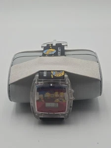 VINTAGE BURGER KING THE SIMPSONS 10" CHILDREN'S WATCH- 2002 Works - Picture 1 of 4