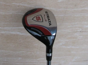 STRATA PLUS 5 HYBRID 26 DEGREE LOFT REGULAR FLEX RIGHT HANDED BLACK / RED RH 5H - Picture 1 of 8