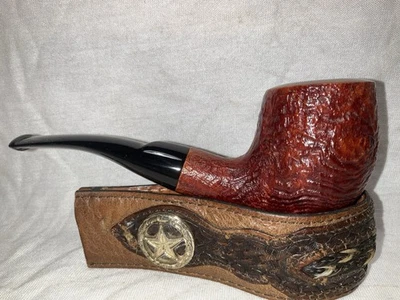 Vintage Estate Savinelli Autograph 4,freehand Sandblasted,professional Restored - Image 1 of 4