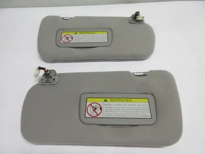 2000-2003 Nissan Maxima 2002-2004 Altima Driver & Passenger Sun Visor Pair Gray - Image 1 of 3