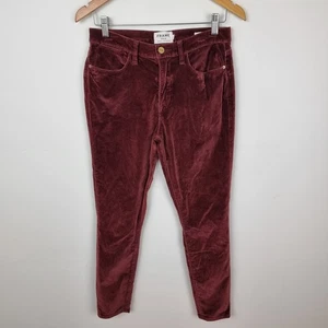 Frame Denim Velvet Jeans Size 28 Le High Skinny - Picture 1 of 5