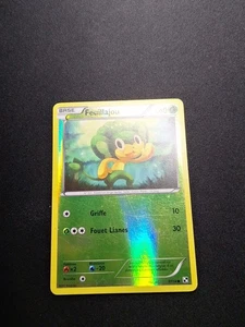 EXC NM Feuillajou 7/114 Reverse NB Noir et blanc de base Carte Pokémon FR - Picture 1 of 7