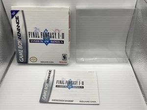 Final Fantasy I & II: Dawn of Souls (Game Boy Advance, 2004) Caja y Manual SOLO - Imagen 1 de 6