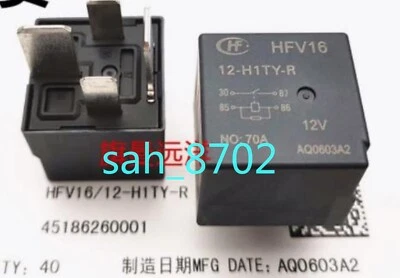 1 PCS NEW HF control box preheating relay HFV16 12-H1TY-R - Image 1 of 2