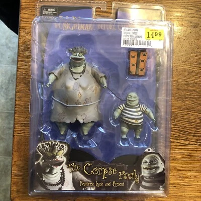 Boneco NECA Nightmare Before Christmas The Corpse Family Leash Present Series 6 - Imagem 1 de 4