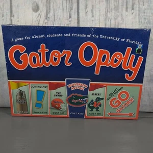 New Gator Opoly Board Game (Sealed) University Of Florida Monopoly College  - Picture 1 of 2