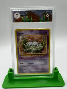 Pokemon Card Mew Holo 53/108 Evoluzioni ENG carta english GRAAD 7 rara - Imagen 1 de 3