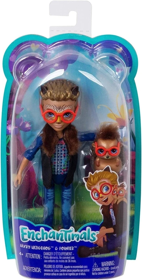 Enchantimals Hixby Hedgehog and Pointer Fjj22 Mattel Hasbro