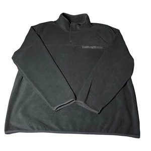 32 Degree Black Fleece Button Collar Long Sleeve Sweater Jacket Women’s Size XXL - Picture 1 of 6