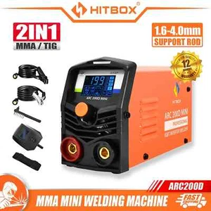 SOLDADORA 2 EN 1 ARCO MMA LIFT TIG MINI IGBT INVERSOR 220V 10-200 SOLDADOR - Imagen 1 de 6