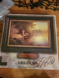 Greg Olson " Beside Still Water" 500+ Piece Puzzle Jesus Christ, The Shepard - Picture 1 of 2