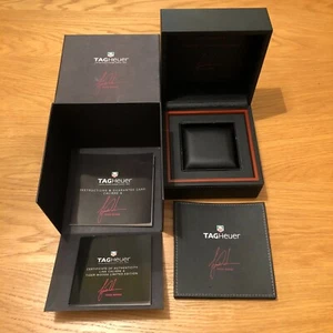 Genuine TAG Heuer Tiger Woods Watch Presentation box - Calibre 6 - Ltd Ed - Picture 1 of 8