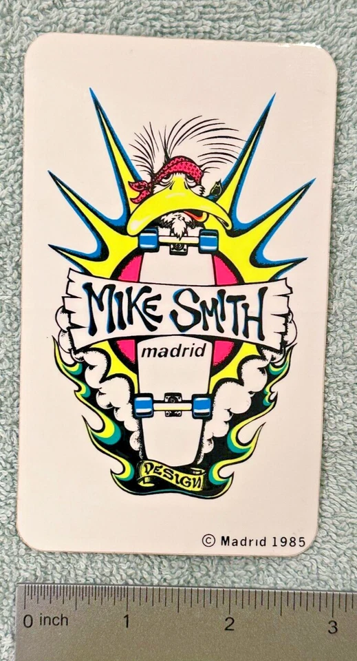 Madrid Vintage Original Mike Smith Madrid 1985 Foto 1 de 1