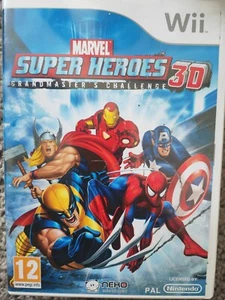 Wii Spiel - Marvel Super Heroes: Grandmaster's Challenge 3D  - Bild 1 von 1