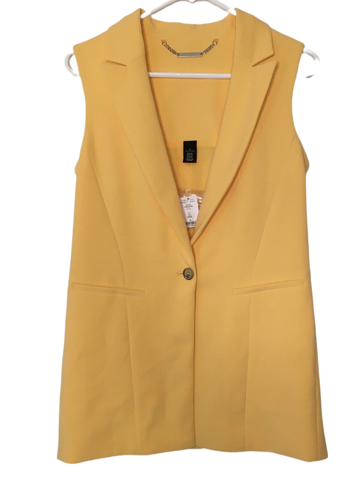 XS Blazer Vest Dressy Career 