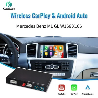 Mercedes Benz ML GL Klasse W166 X166 Android Auto Wireless Carplay für NTG4.5 - Bild 1 von 4