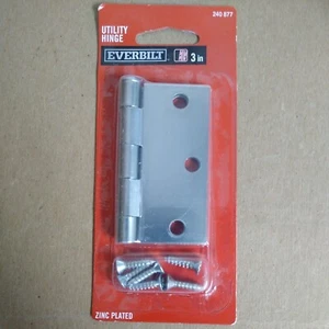 Everbilt 240-877 Zinc Plated Broad Utility Hinge 3 in. - Picture 1 of 1