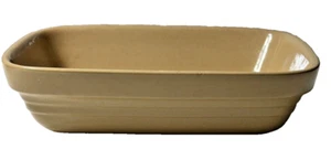 Mason Cash England Dell 8EQ 2 Tan / Beige Stoneware SMALL Rectangle Baking Dish - Picture 1 of 24