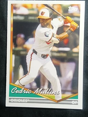 2024 Topps Archives Cedric Mullins #267 1994 Design Baltimore Orioles - Image 1 of 2