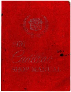 1976 Cadillac Shop Manual - Picture 1 of 1